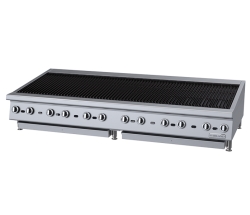 Garland GTBG72-NR72 72" Natural Gas Radiant Charbroiler With NON Adjustable Grates