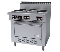 Garland SS686 Sentry Series 36" Electric Round Sealed 6-Burner Range