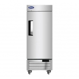 ATOSA 24" Bottom Mount One (1) Stainless Steel Door Right hinged Low Height Reach-in Cooler MBF8519GR