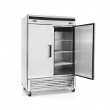 ATOSA 54" Bottom Mount Two (2) Stainless steel hinged Solid Door Reach-in Freezer MBF8503GR