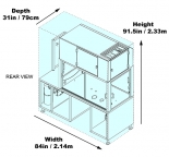 Belshaw Ventless Donut Center for Mark V & Mark II