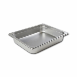 Browne 5781202 Half Size Food Pan, 2" Deep, 24 Gauge Stainless Steel 