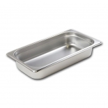 Browne 5781302 1/3 Size Food Pan, 2" Deep, 24 Gauge Stainless Steel 