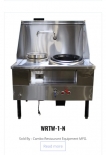 Cambo Chinese Turbo Wok Range Single hole with one (1) rear pot(no burner) WRTW-1-N