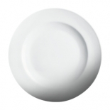 Cameo 210-161 Imperial White Round Rim Plate 16"D