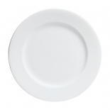 Cameo 210-51 Imperial White Round Rim Plate 5"D