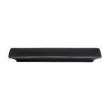Cameo 910-710123F Onyx Rectangular Coupe Plate 12"L x 4"W