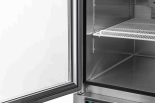 EFI C1-27GDSVC-L Stainless Steel Exterior Left Hinged Single Glass Door Cooler 