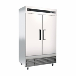EFI C2-39VCX Stainless steel exterior hinged solid 2 doors cooler 