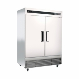 EFI C2-54VCX Stainless Steel Exterior Hinged Solid 2 Doors Cooler 
