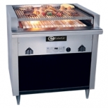 EmberGlo 31F Natural Gas Floor 36" Broiler Open Hearth Boriling