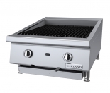 Garland GTBG24-AB24 24"  Natural Gas Ceramic Briquette Broilers with Adjustable Grates
