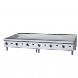 Garland GTGG72-G72M 72" HD Natural Gas Counter Top Griddle with Hi Lo Controls 