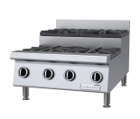 Garland GTOG24-SU GT-Series 24" Countertop Step-Up Open Burner Hot Plates