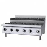 Garland GTOG36-SU GT-Series 36" Countertop Step-Up Open Burner Hot Plates
