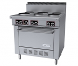 Garland SS686 Sentry Series 36" Electric Round Sealed 6-Burner Range