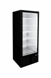HABCO 30" 6-Shelf Single Glass Door Cooler Black Exterior ESM28HCTD