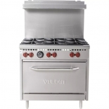 Vulcan SX36-6B Natural Gas 36" Stove Top 6 Burners Range with Oven
